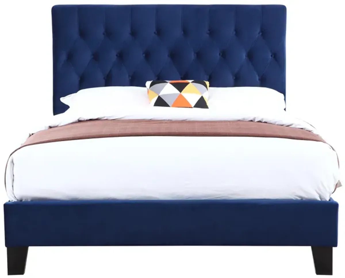 Amelia King Upholstered Bed