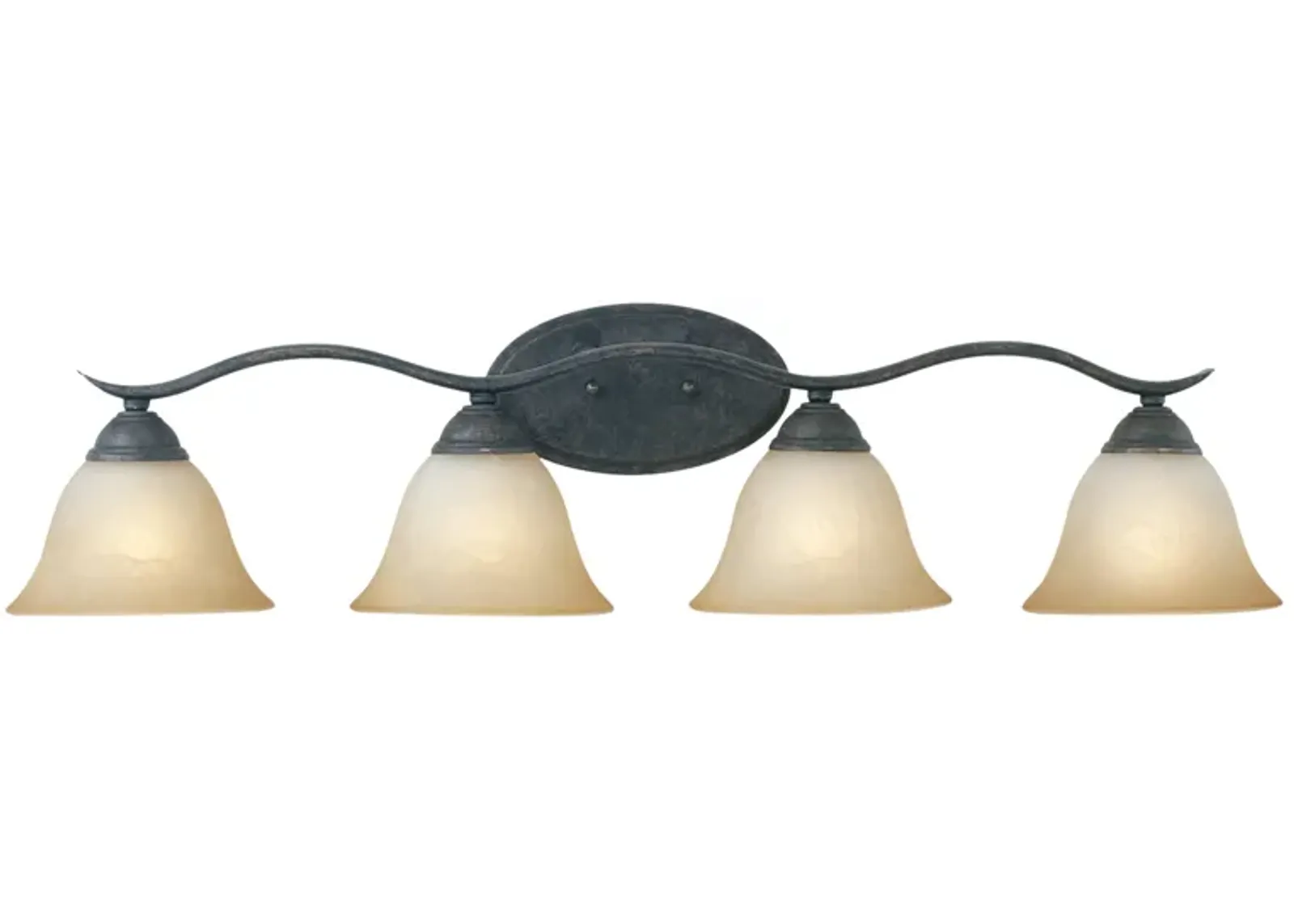 Prestige 36" Wide 4-Light Vanity Light - Sable Bronze