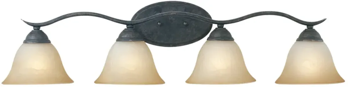 Prestige 36" Wide 4-Light Vanity Light - Sable Bronze