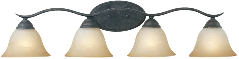 Prestige 36" Wide 4-Light Vanity Light - Sable Bronze