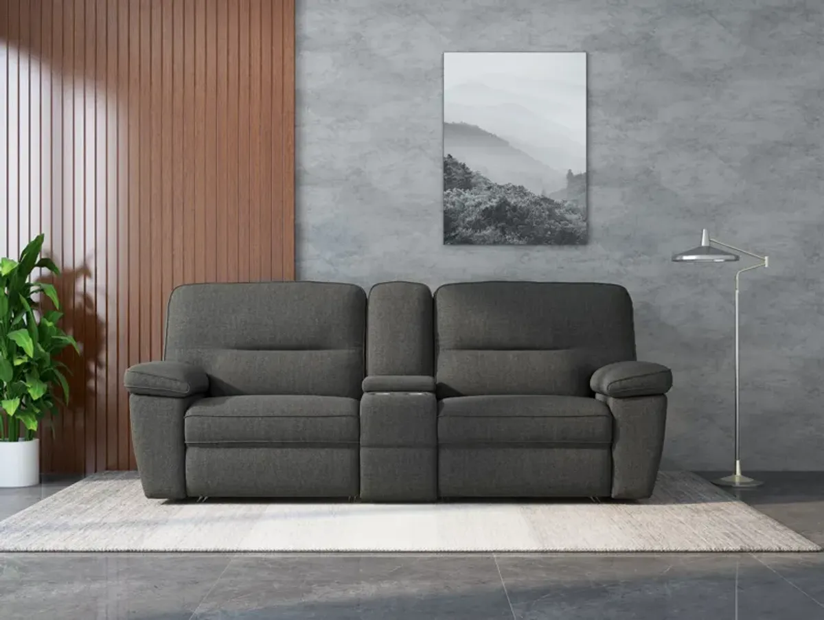 Alberta Modular Reclining Console Loveseat