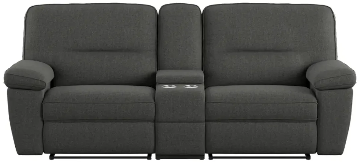 Alberta Modular Reclining Console Loveseat