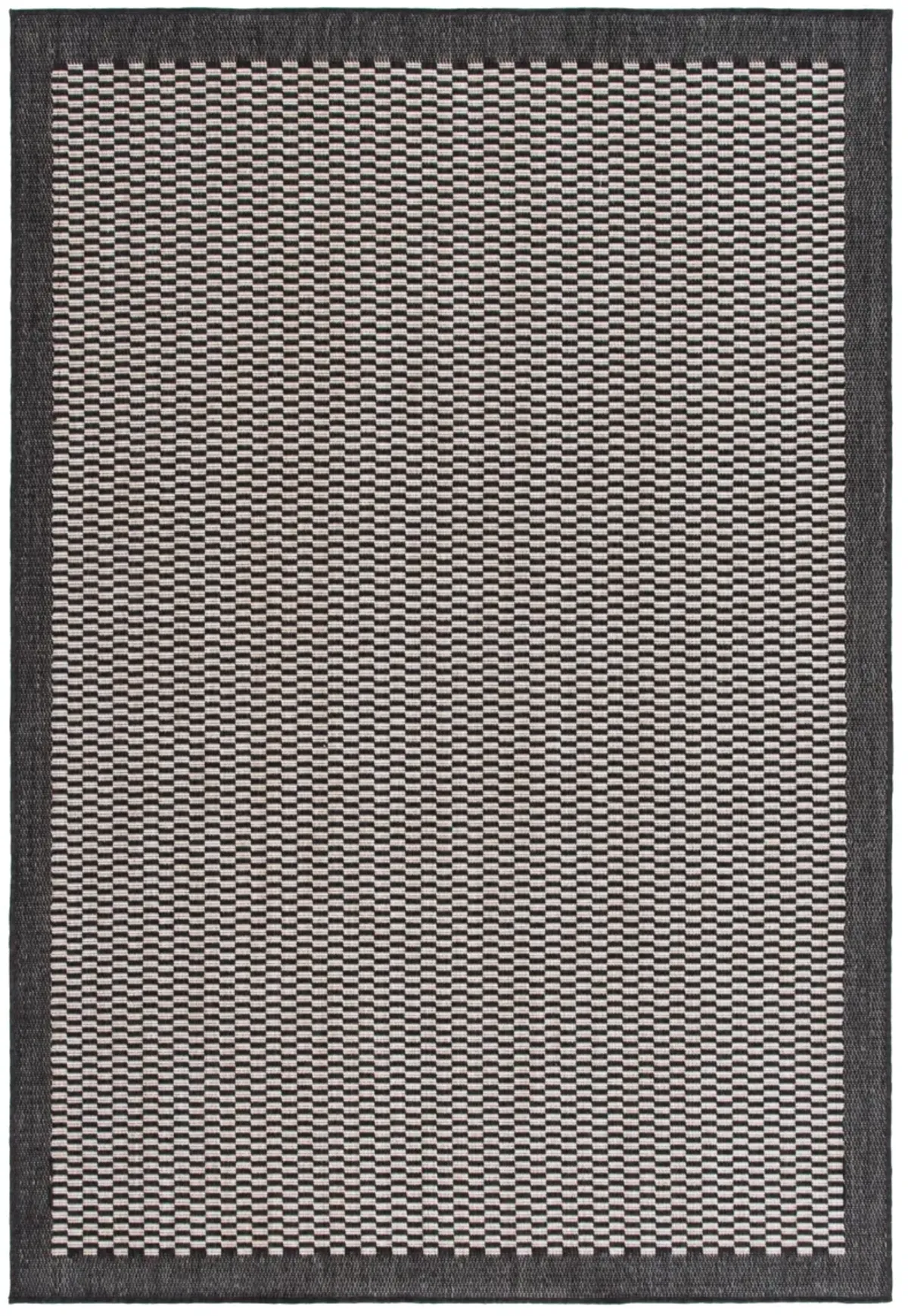 BEACH HOUSE 404 BLACK  4' x 6' Small Rectangle Rug