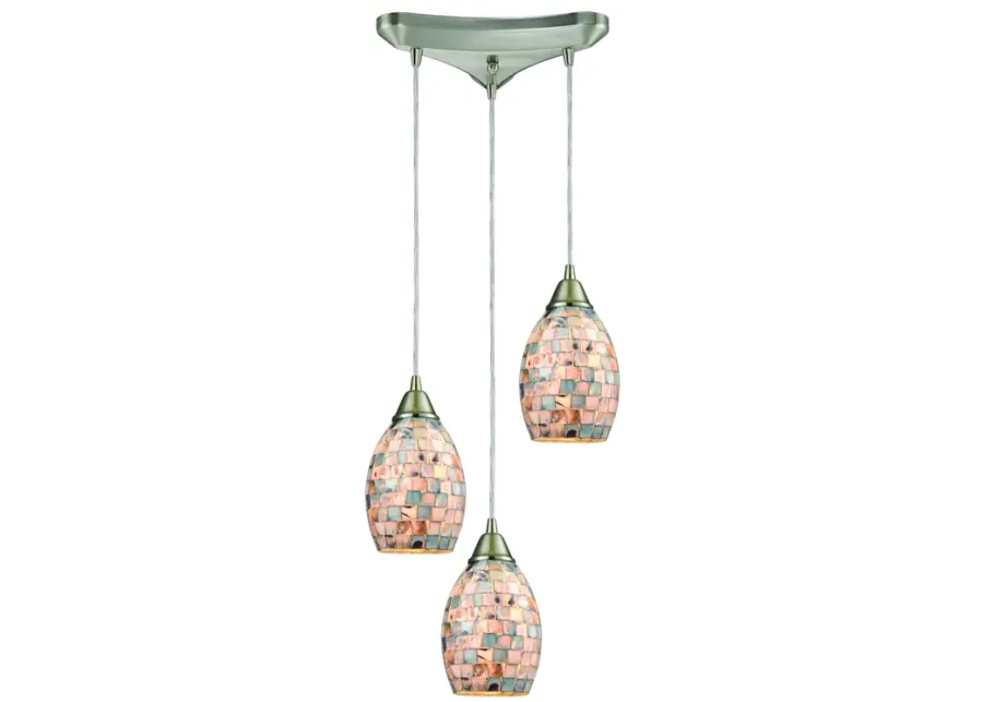 Capri Configurable Multi Pendant - Satin Nickel