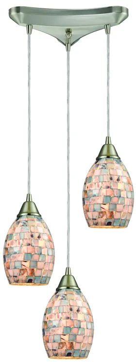 Capri Configurable Multi Pendant - Satin Nickel