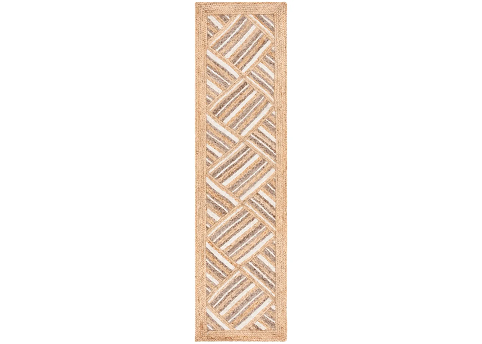 NATURAL FIBER 897 NATURAL  2'-3' x 9' Runner Rug