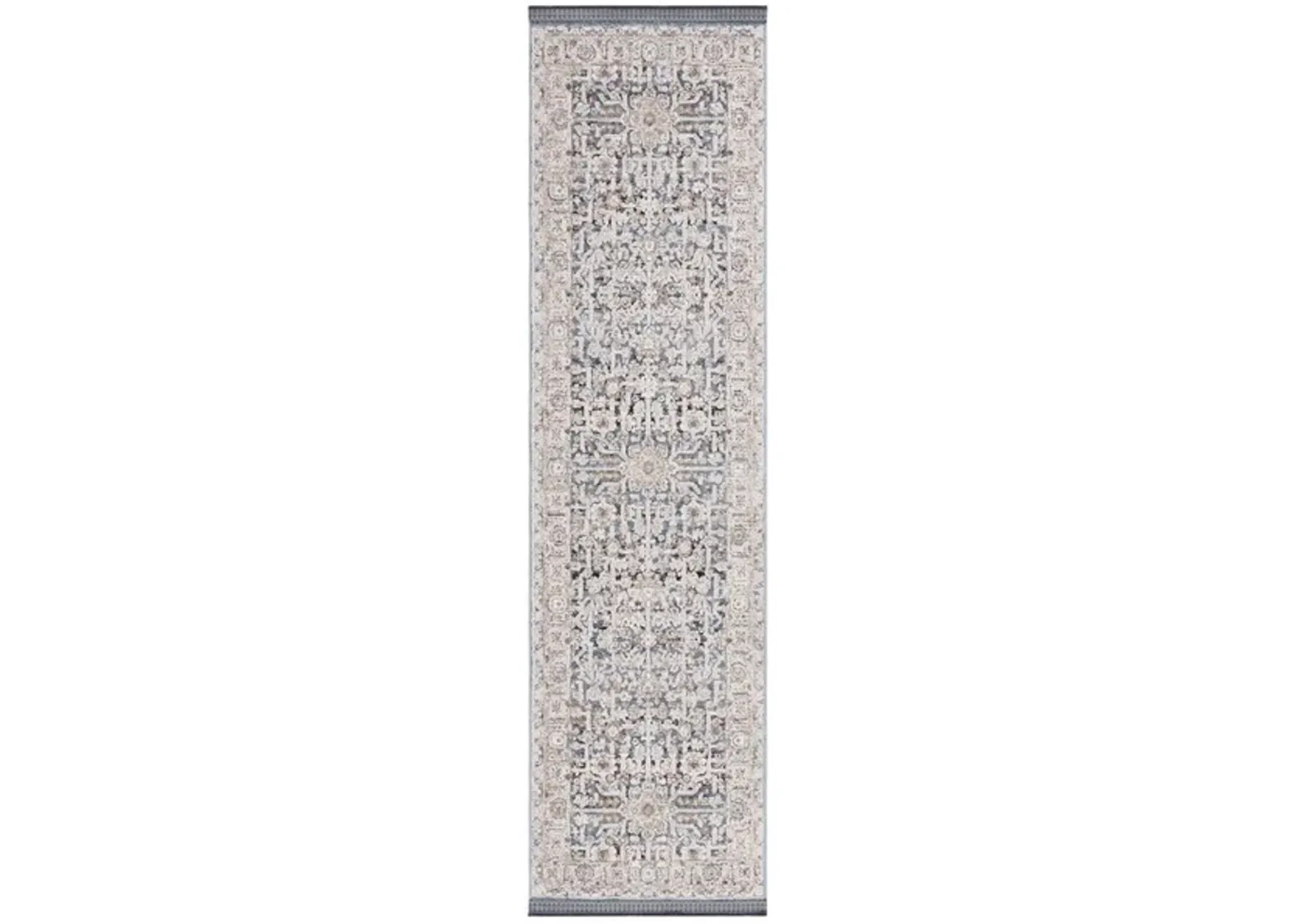 VIVALDI 546 Blue  2'-2' X 8' Runner Rug