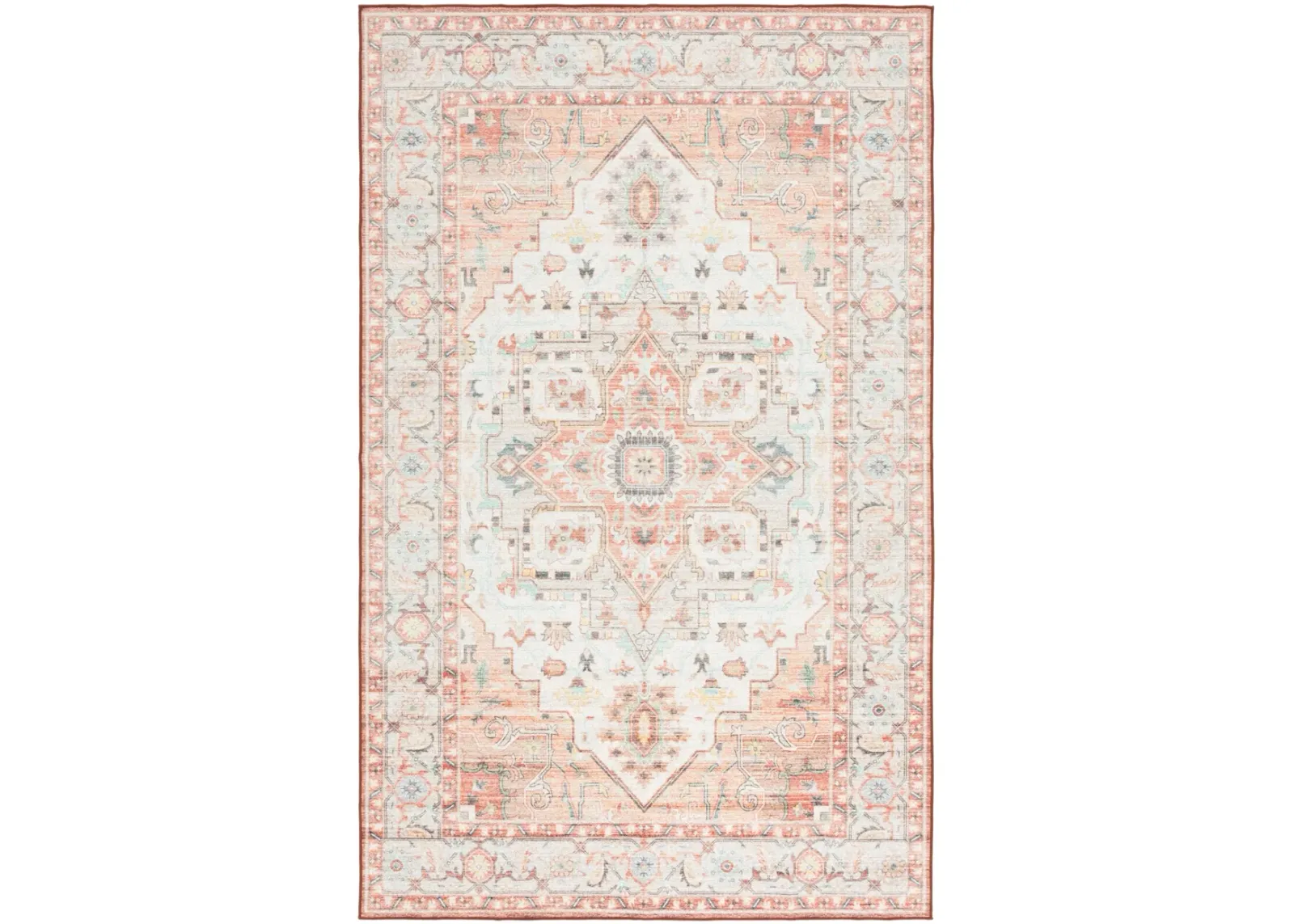 ARIZONA 913 LIGHT RUST  5' x 8' Medium Rectangle Rug