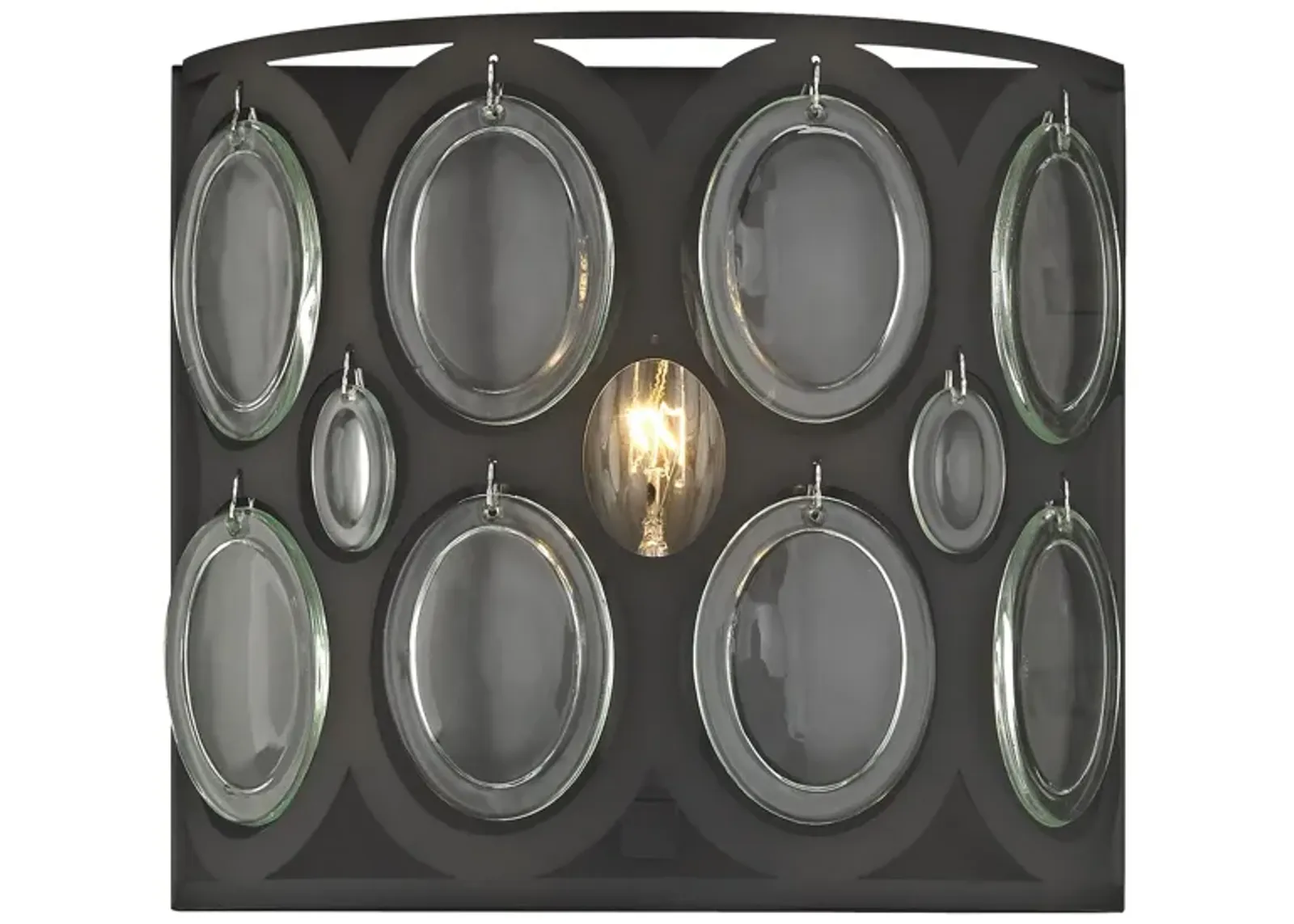 Serai 8'' Wide 1-Light Vanity Light - Oil Rubbed Bronze