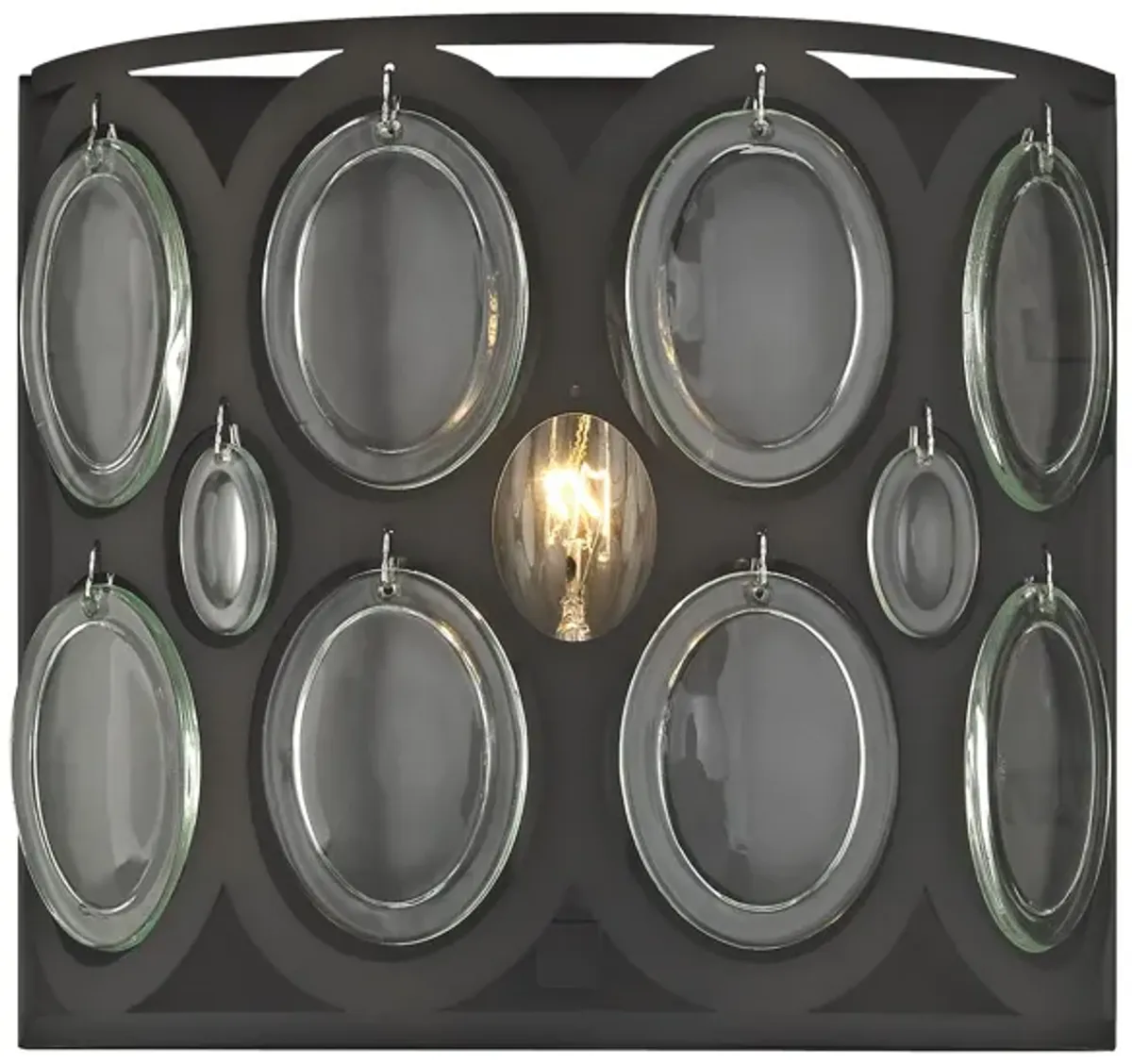 Serai 8'' Wide 1-Light Vanity Light - Oil Rubbed Bronze