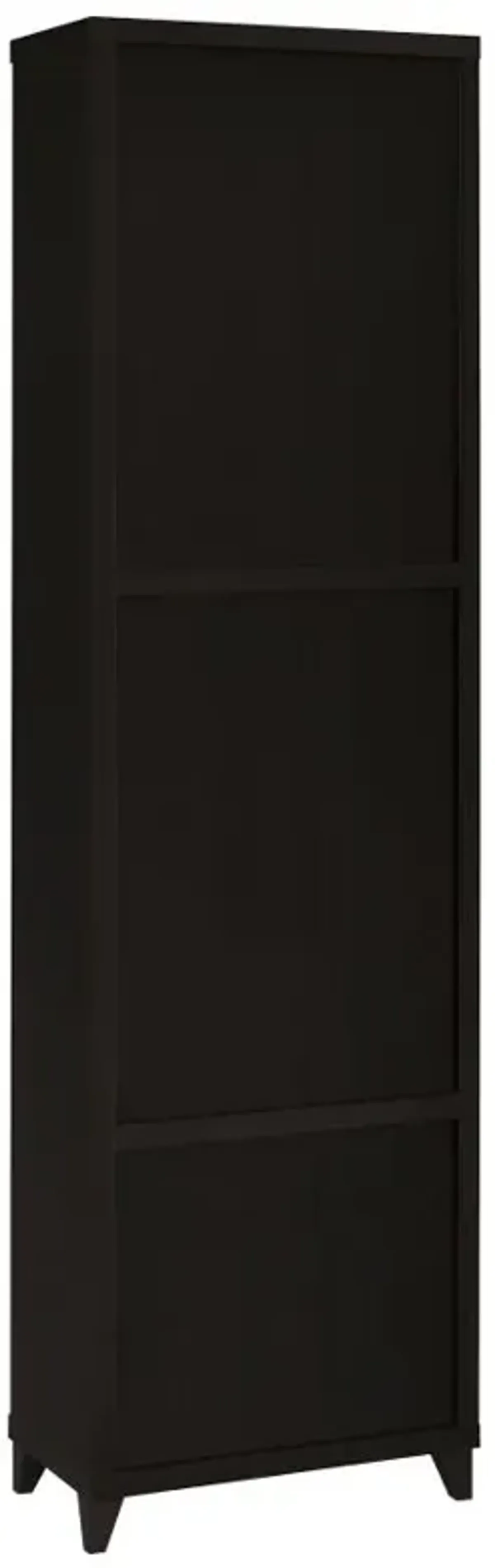 Lewes 2-drawer Media Tower Cappuccino