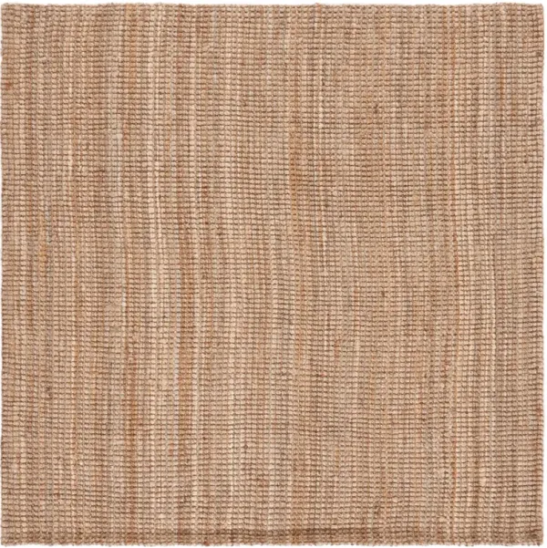 NATURAL FIBER Hand Woven 10' x 10' Square area rug