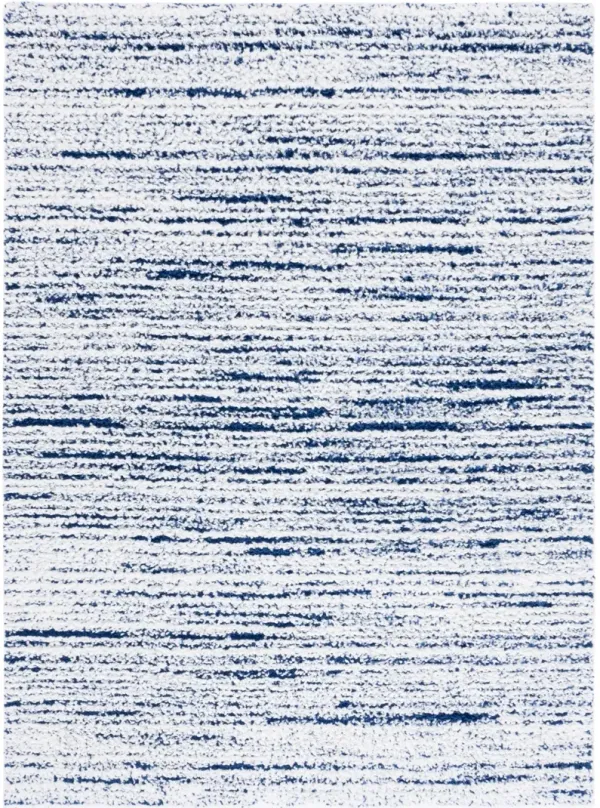 RUMI SHAG 110 NAVY  4' x 6' Small Rectangle Rug