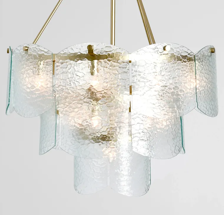 Theresa 16-Light Glass Chandelier