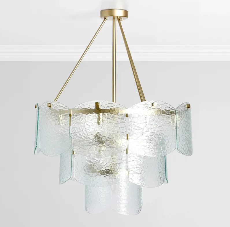 Theresa 16-Light Glass Chandelier