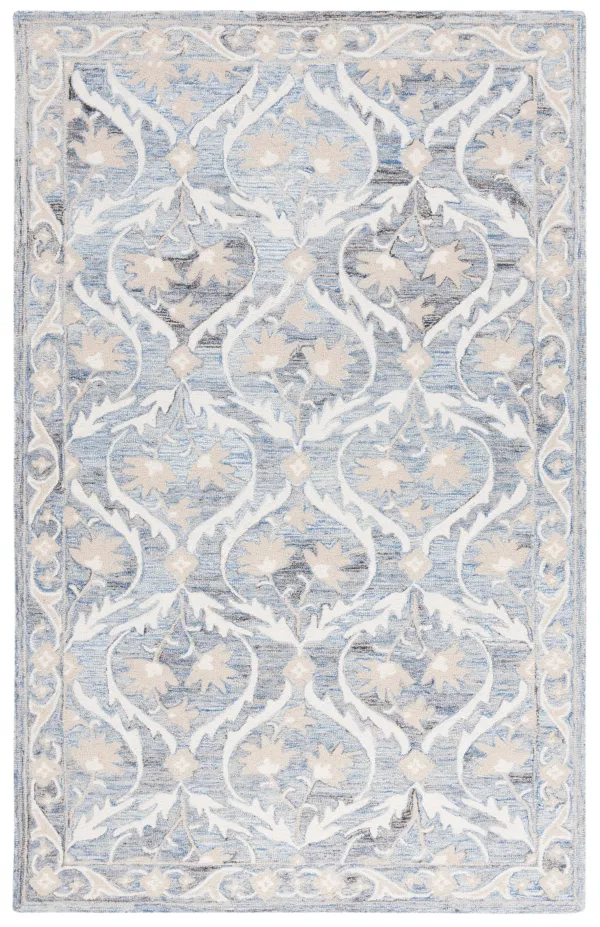 BLOSSOM Hand Tufted 5' x 8' area rug
