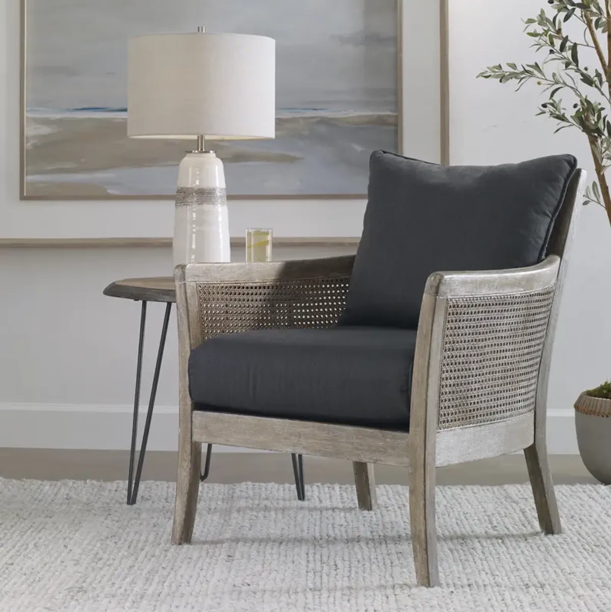 Encore Dark Gray Armchair