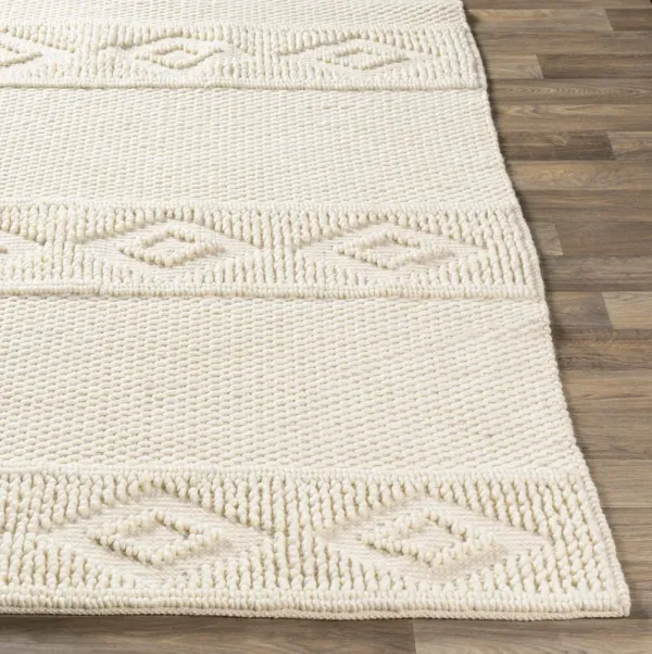 Farmhouse Neutrals FLS-2300 2' x 3' Hand Made Rug
