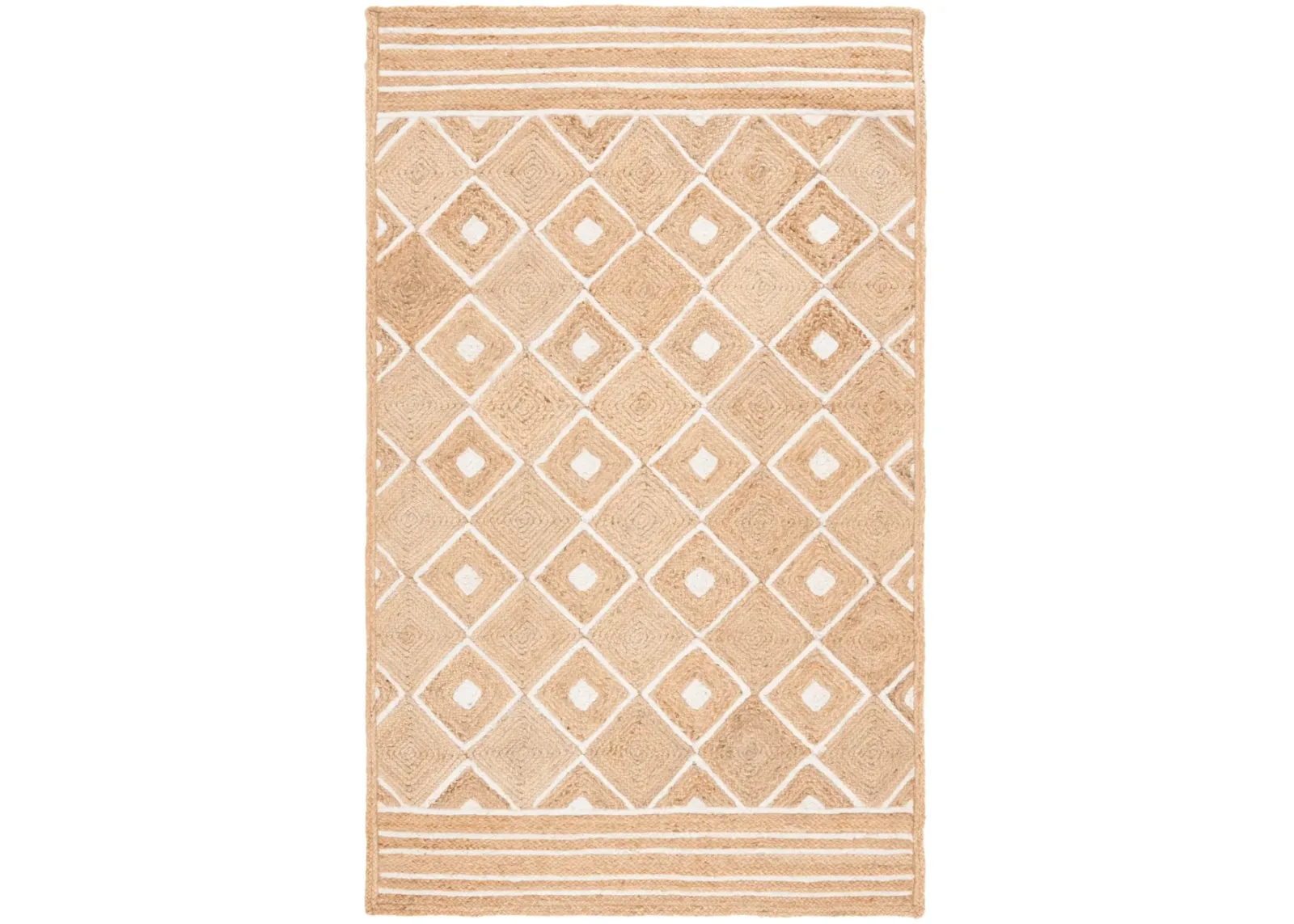 NATURAL FIBER 893 NATURAL  3' x 5' Small Rectangle Rug