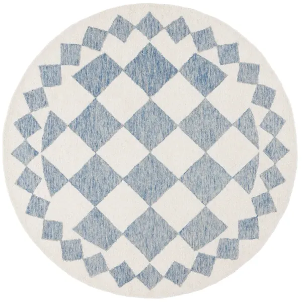 EBONY Hand Tufted 6' x 6' Round area rug