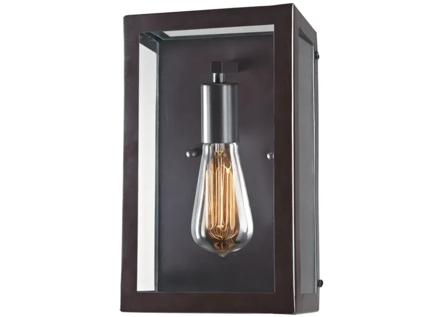 Parameters 14" High 1-Light Sconce - Bronze