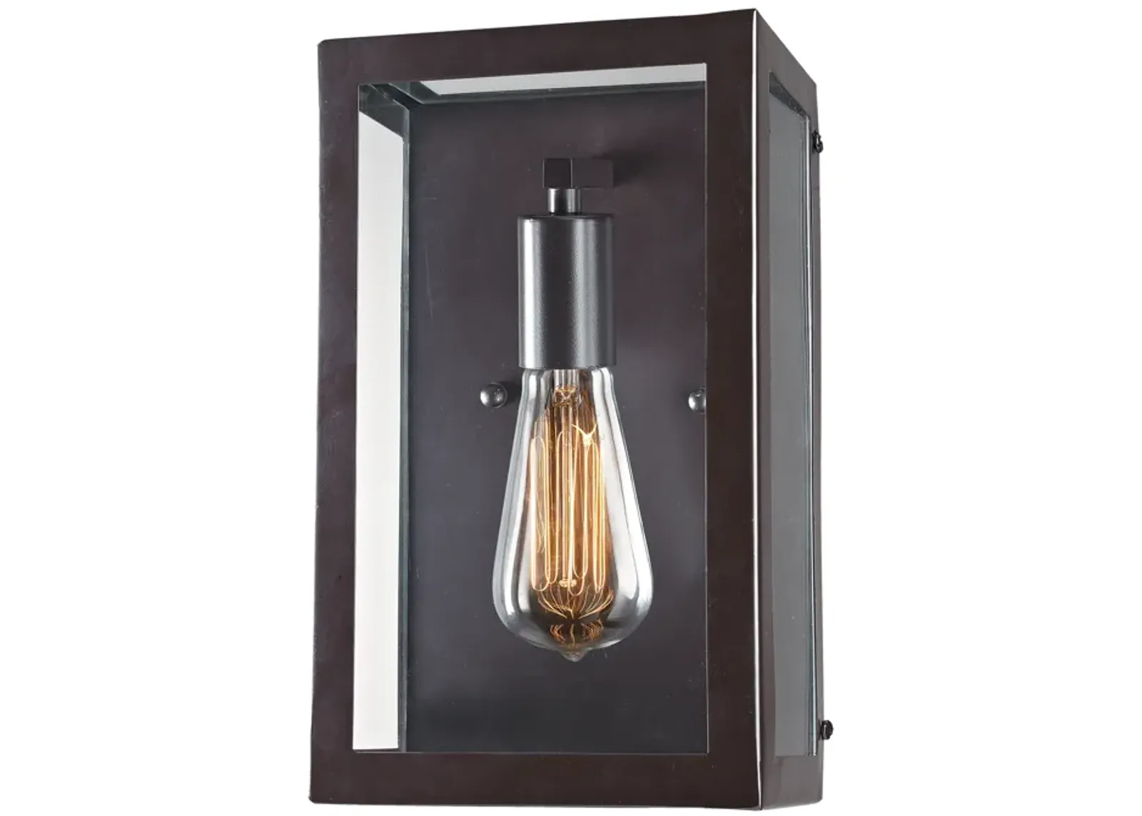 Parameters 14" High 1-Light Sconce - Bronze