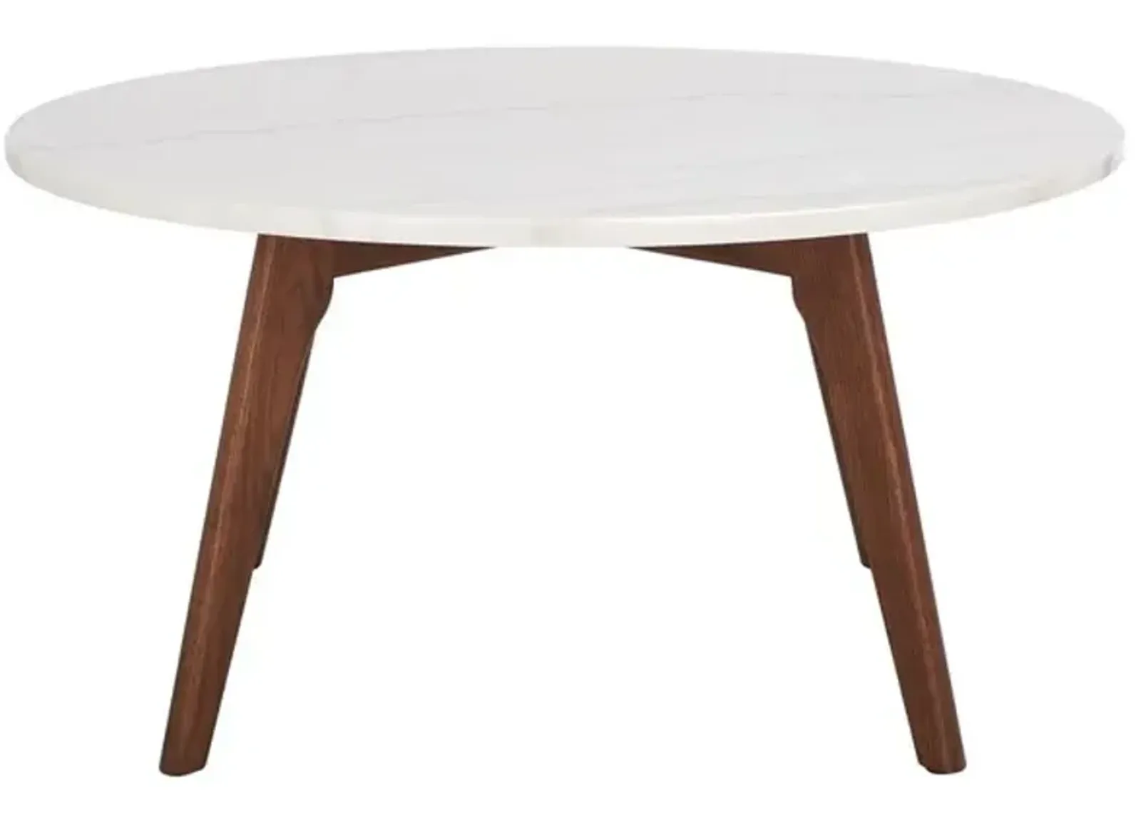 SYRIO ROUND MARBLE COFFEE TABLE