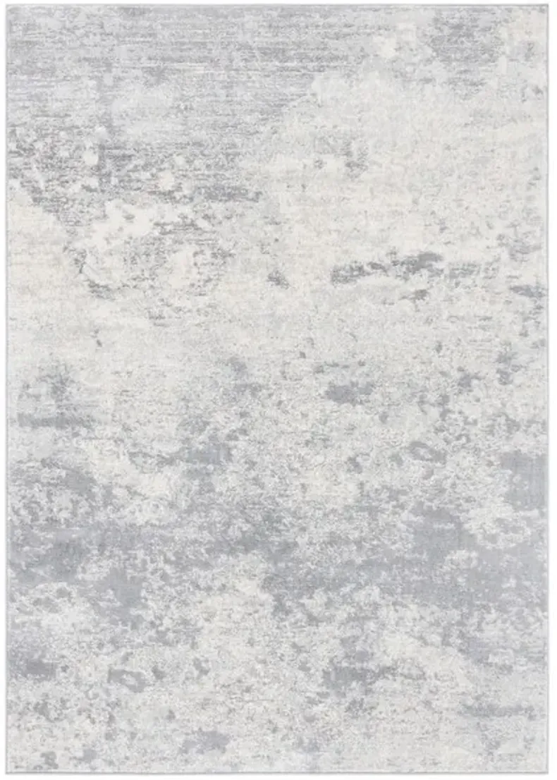 Brentwood 822 Grey / Ivory 12' X 15' Oversized Powerloomed Rug