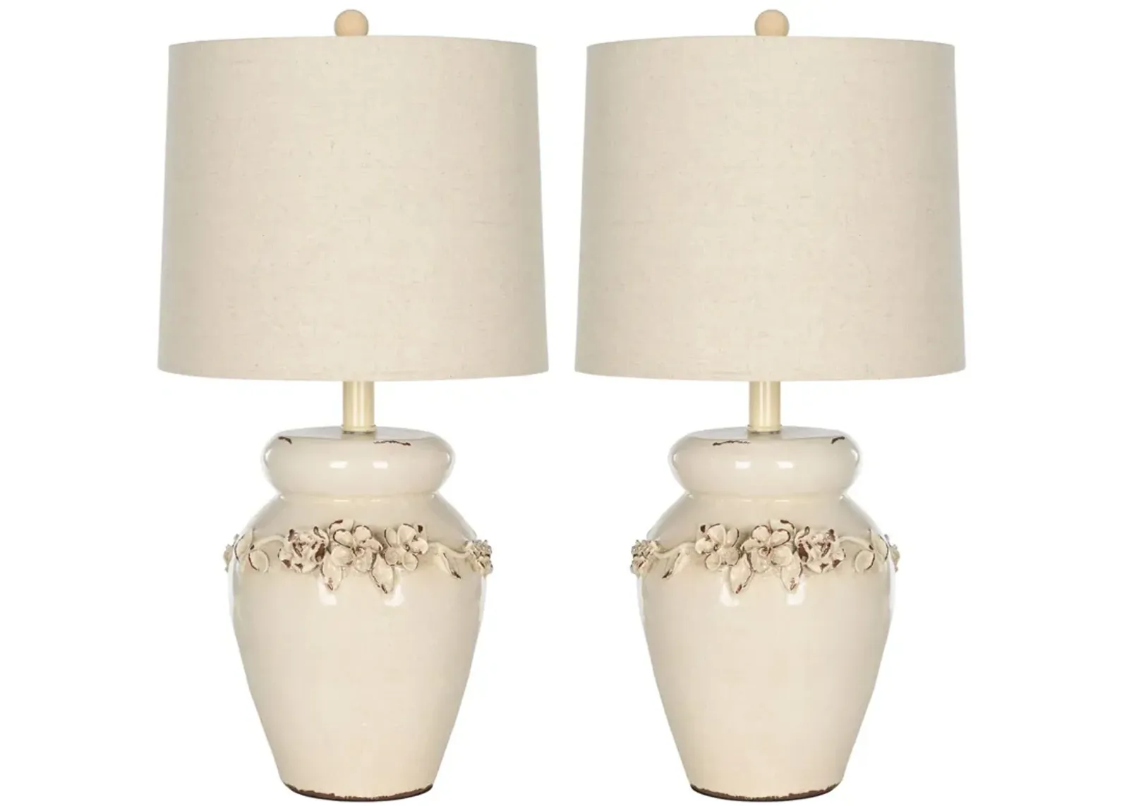 Marquesa 24-Inch H Vase Lamp - Set of 2