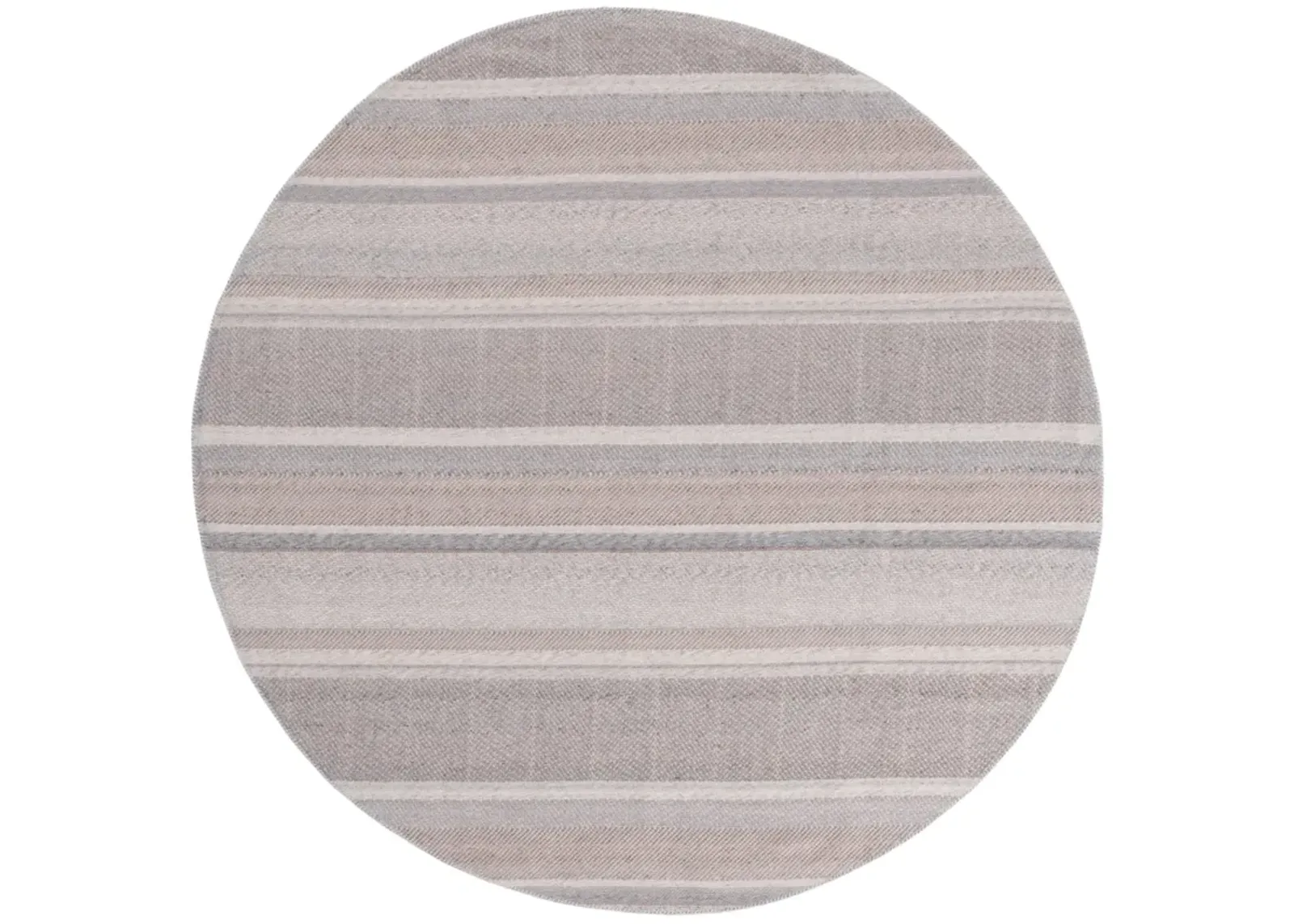 CABO 370 TAUPE  7' x 7' Round Round Rug