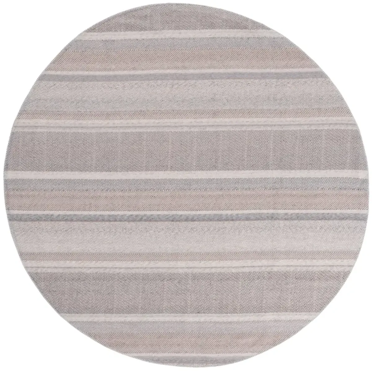 CABO 370 TAUPE  7' x 7' Round Round Rug