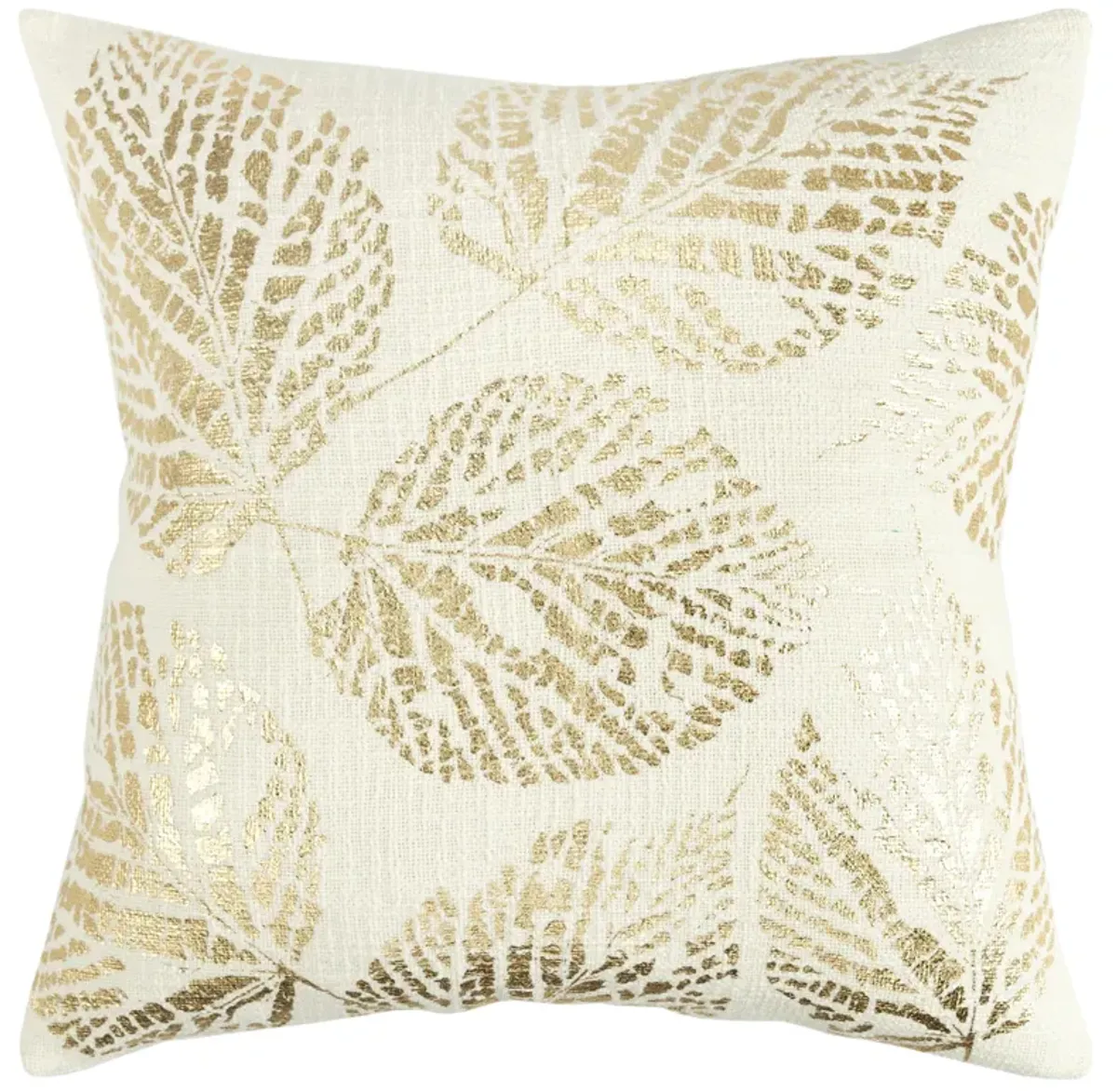 Leaves Ivory Pillow