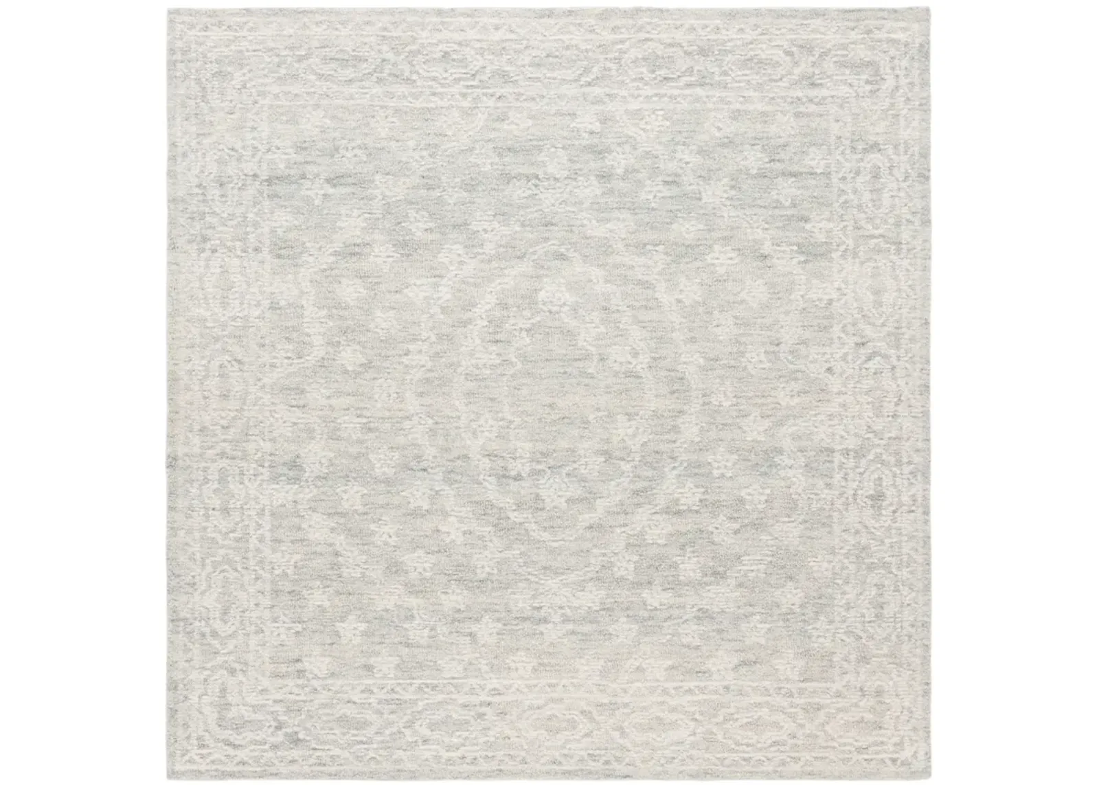 EBONY 307 IVORY  6' x 6' Square Square Rug