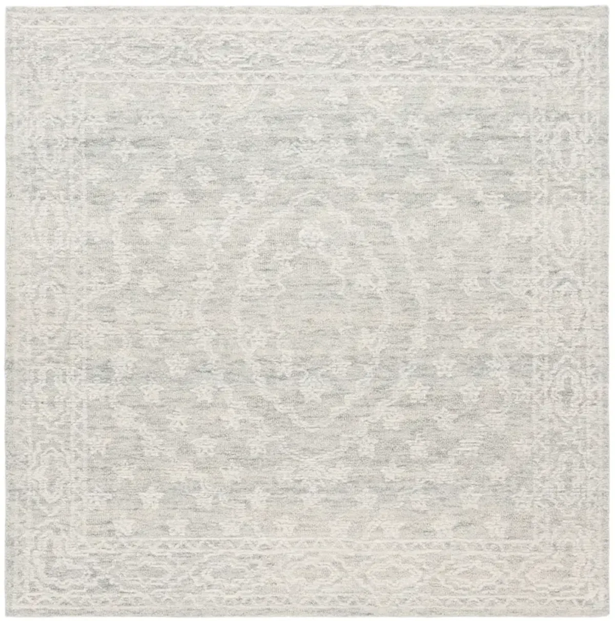 EBONY 307 IVORY  6' x 6' Square Square Rug