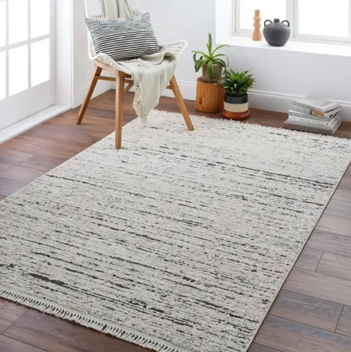 Berlin BLR-2301 6'7" x 9' Machine Woven Rug