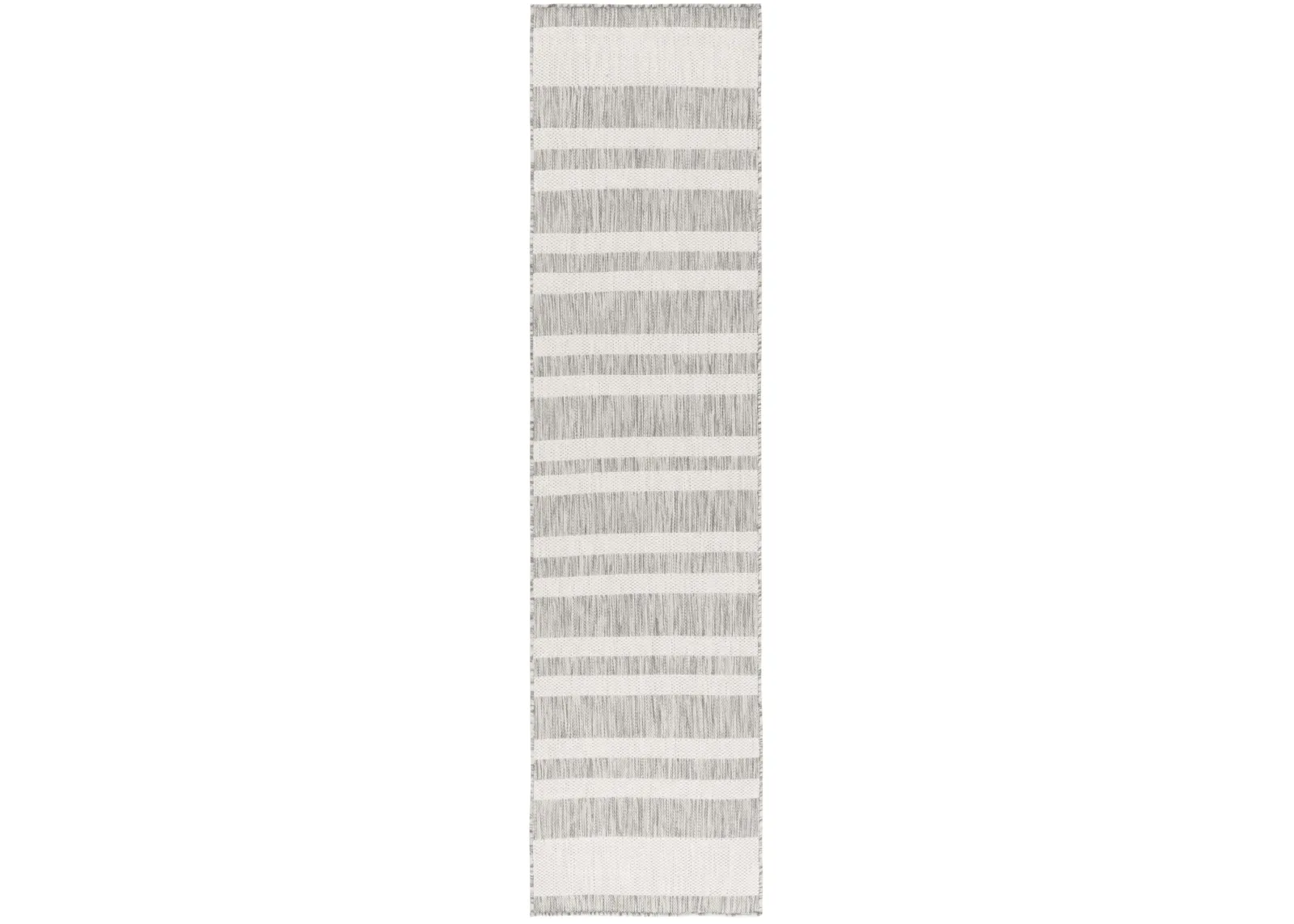 BEACH HOUSE 416 GREY  2' x 8' Runner Rug