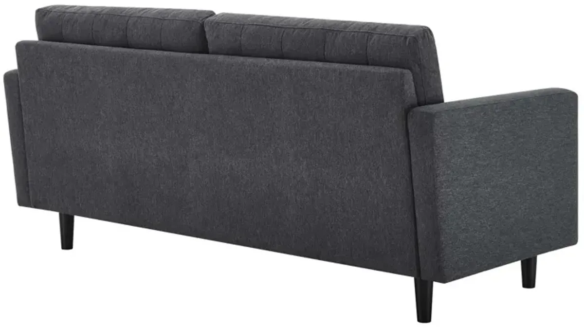 Exalt Tufted Fabric Sofa