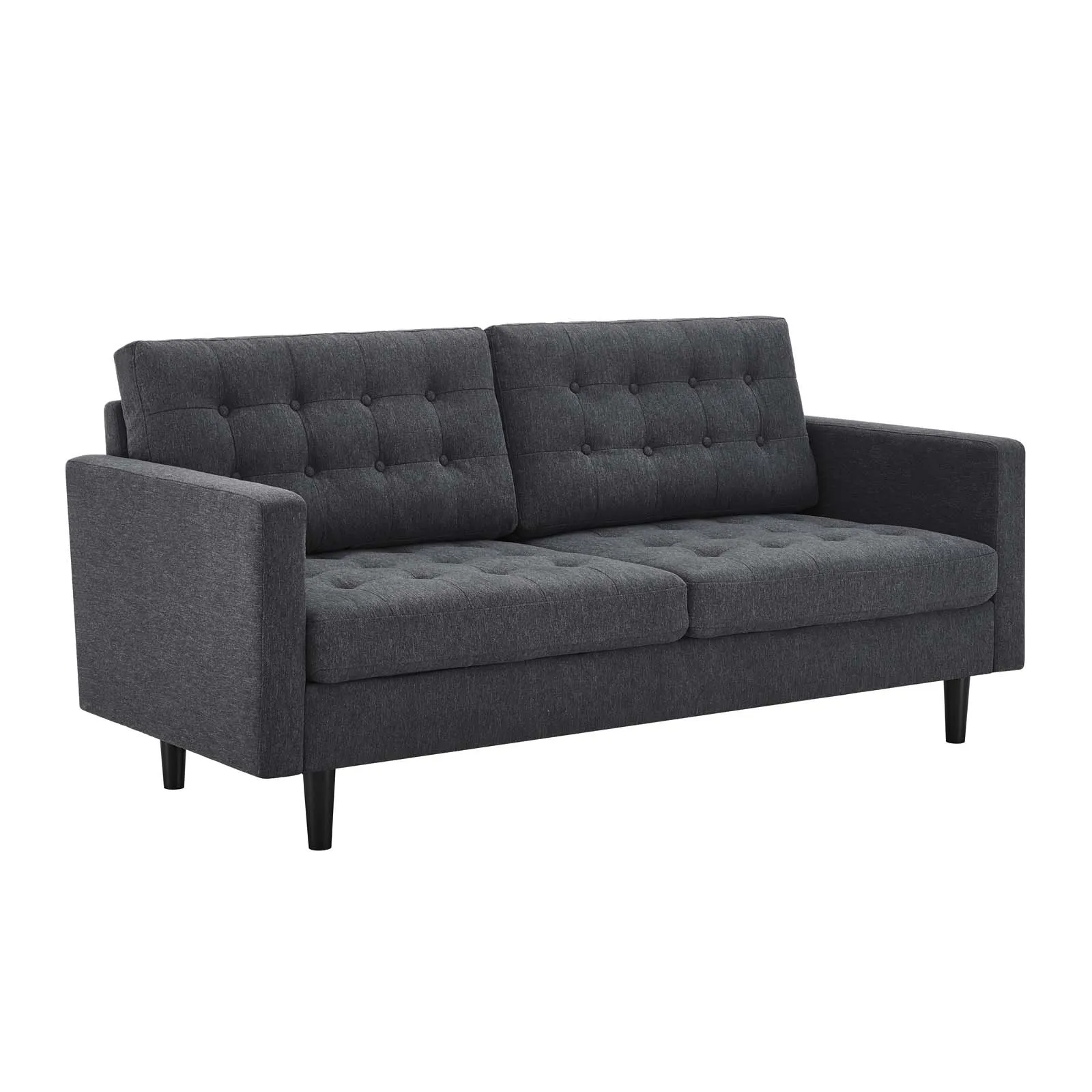 Exalt Tufted Fabric Sofa