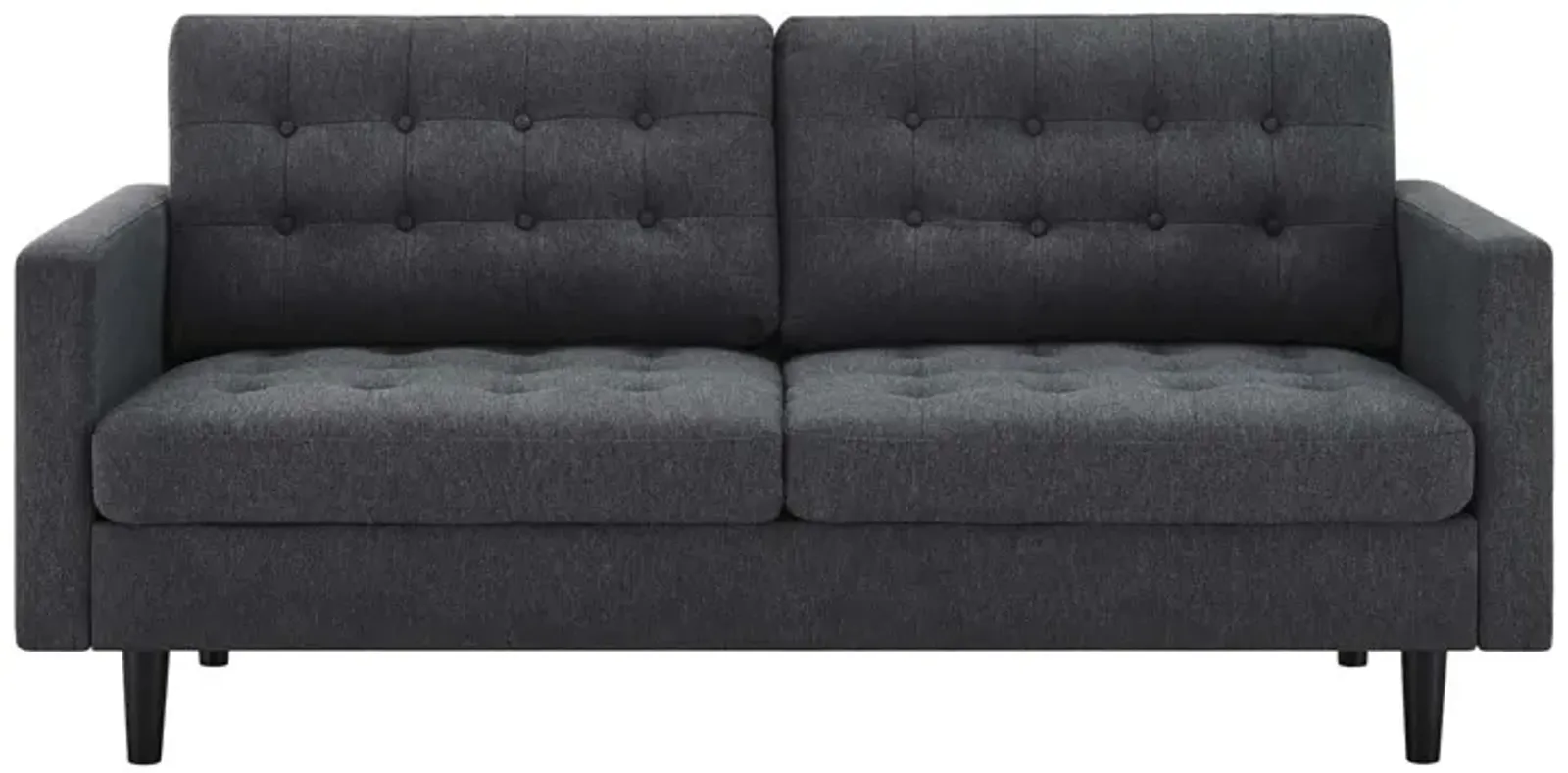 Exalt Tufted Fabric Sofa