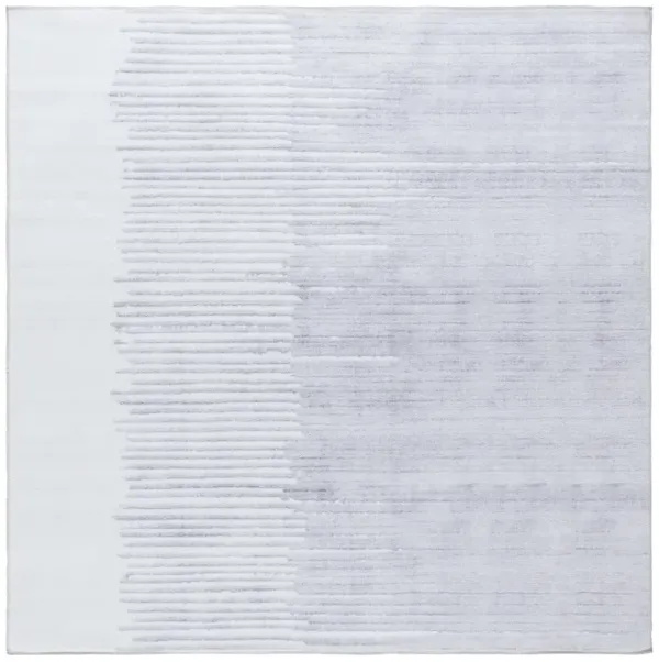 MALIBU 835 LIGHT GREY  6' x 6' Square Square Rug