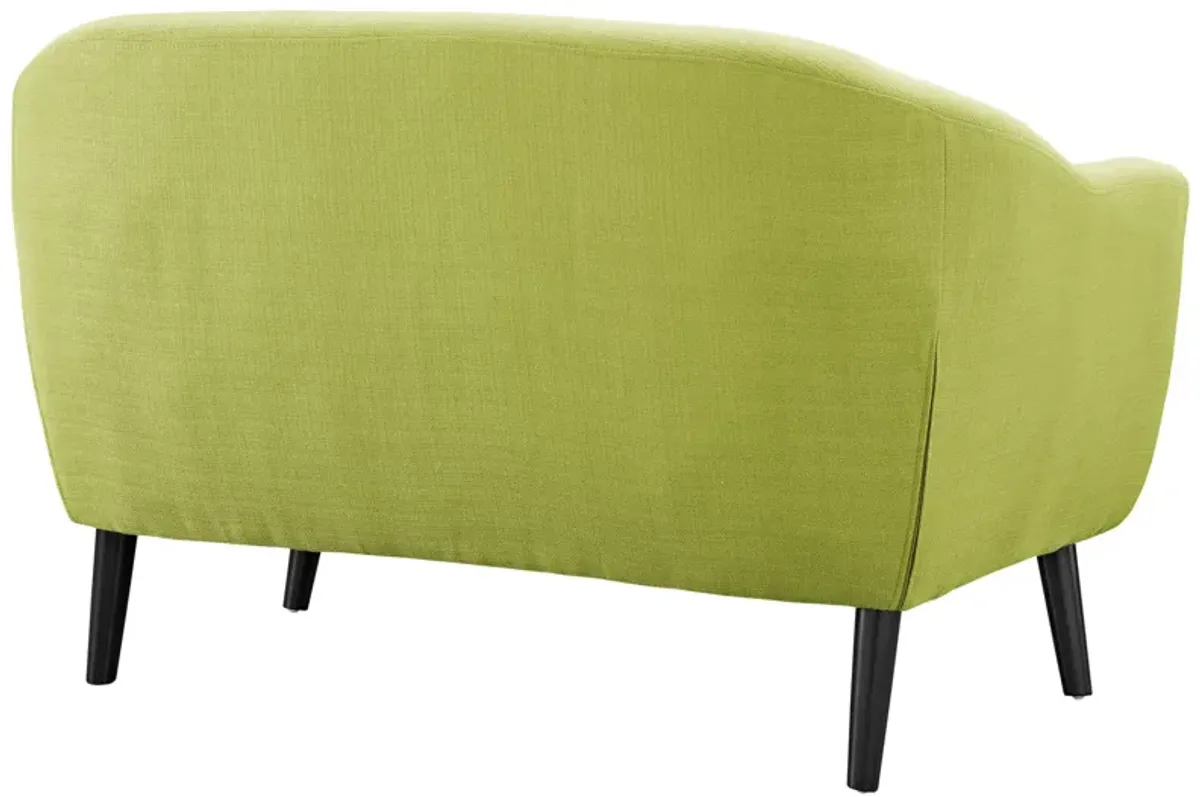 Wit Upholstered Fabric Loveseat