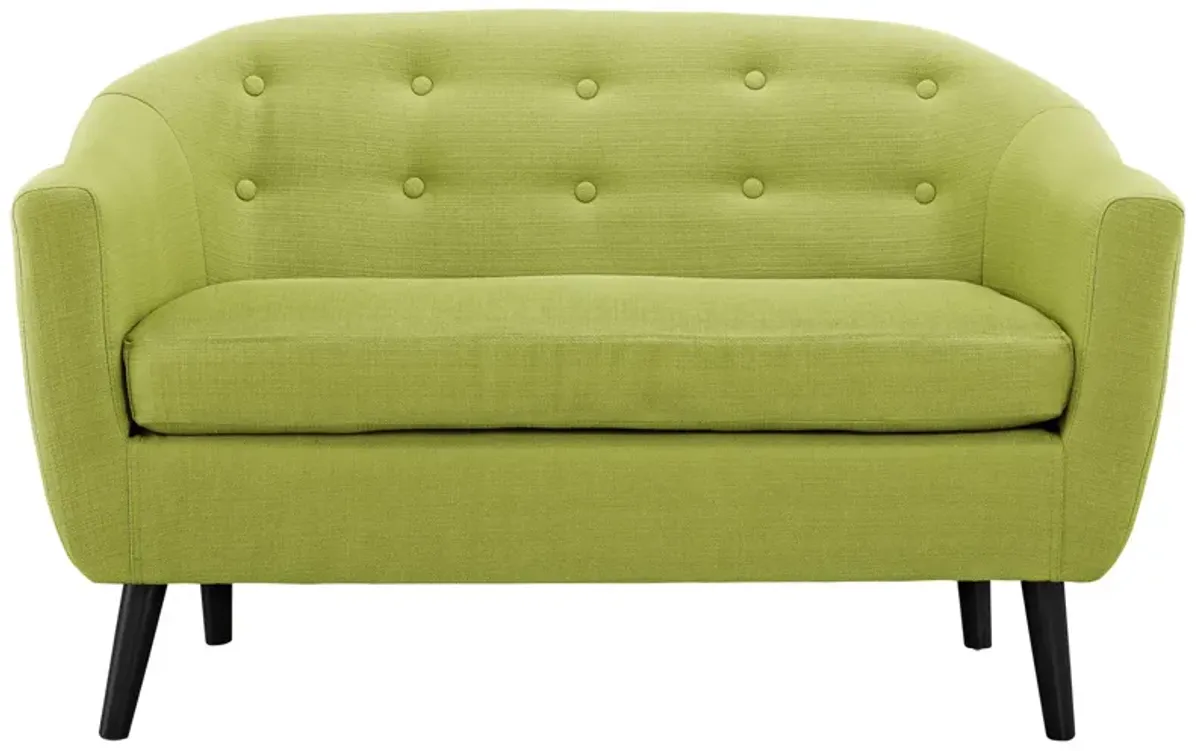 Wit Upholstered Fabric Loveseat