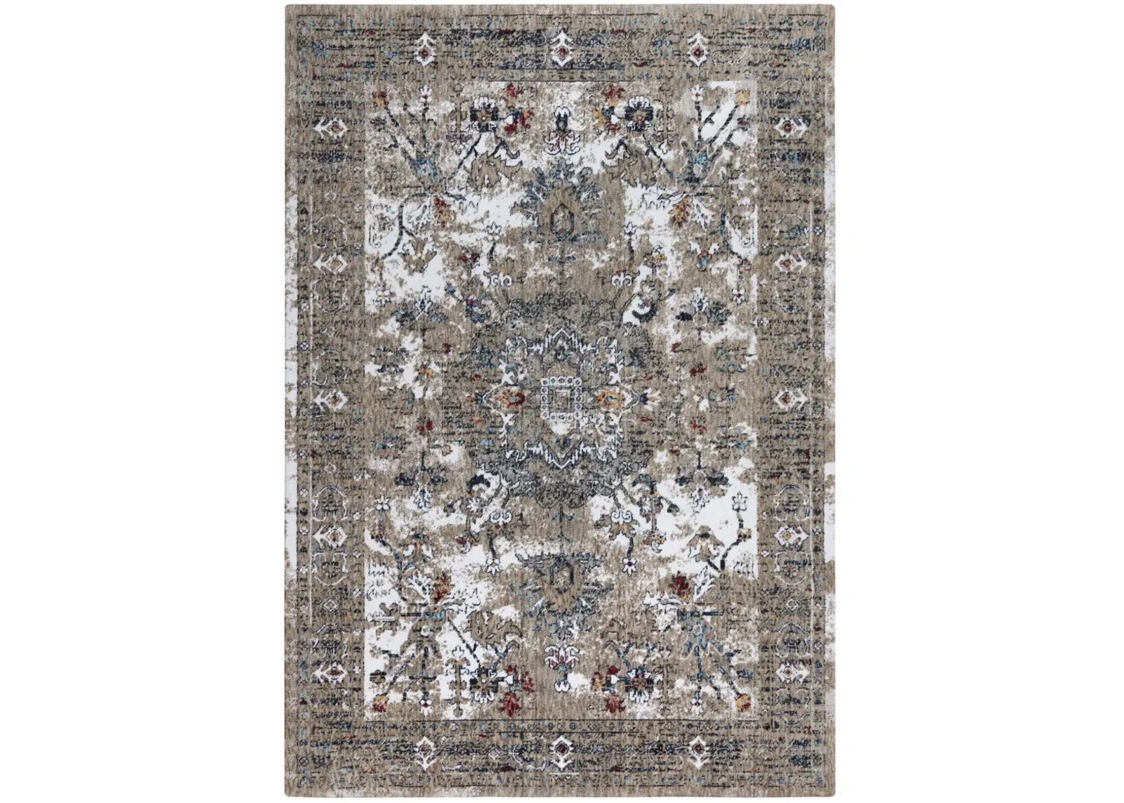 Signature Lt. Gray  Recycled Polyester 9'x12' Rectangle Rug