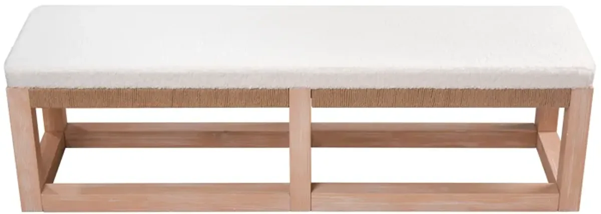 Latham Bench - Light Oak