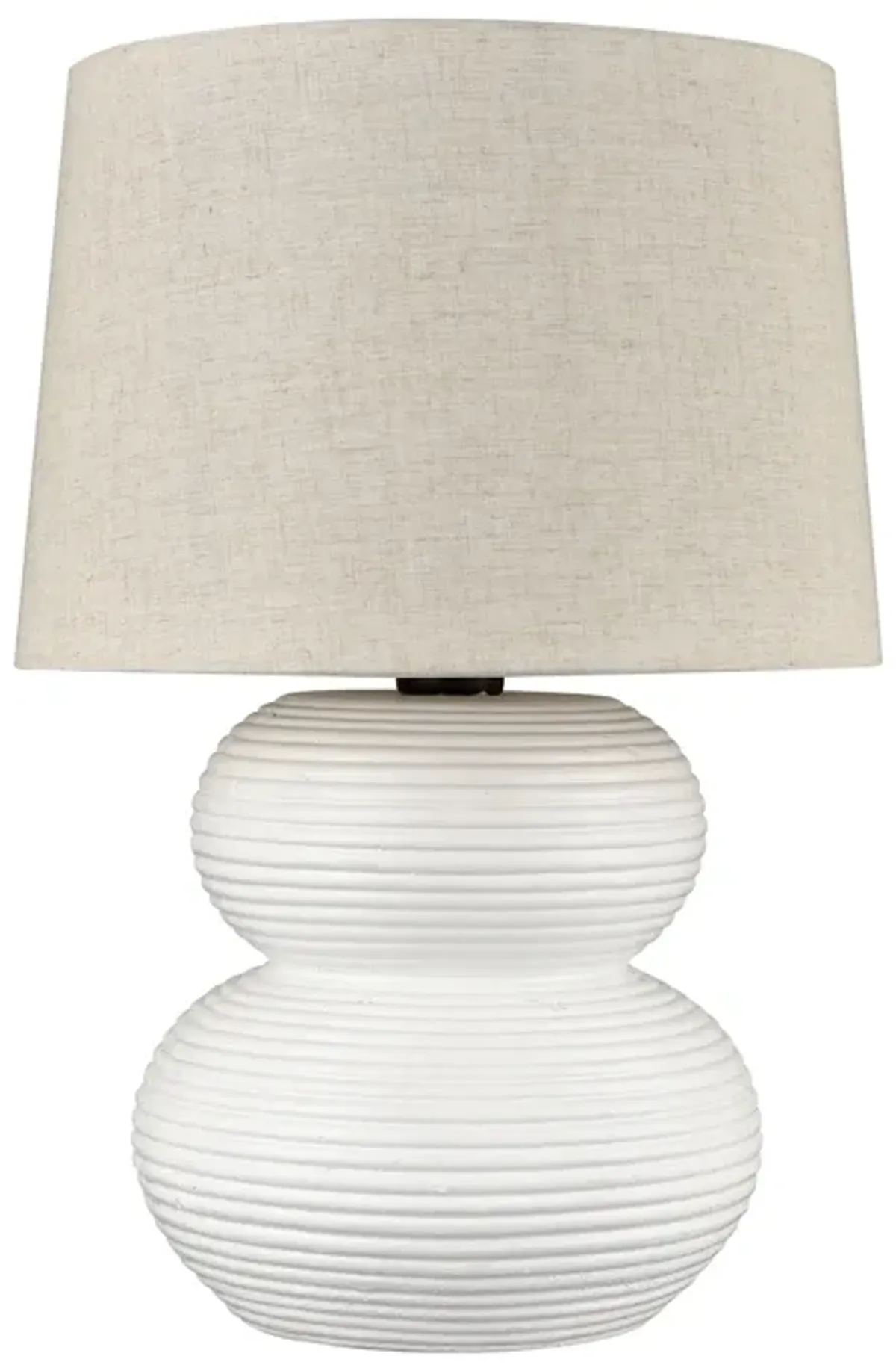 Phillipa 25" High 1-Light Outdoor Table Lamp - Matte White