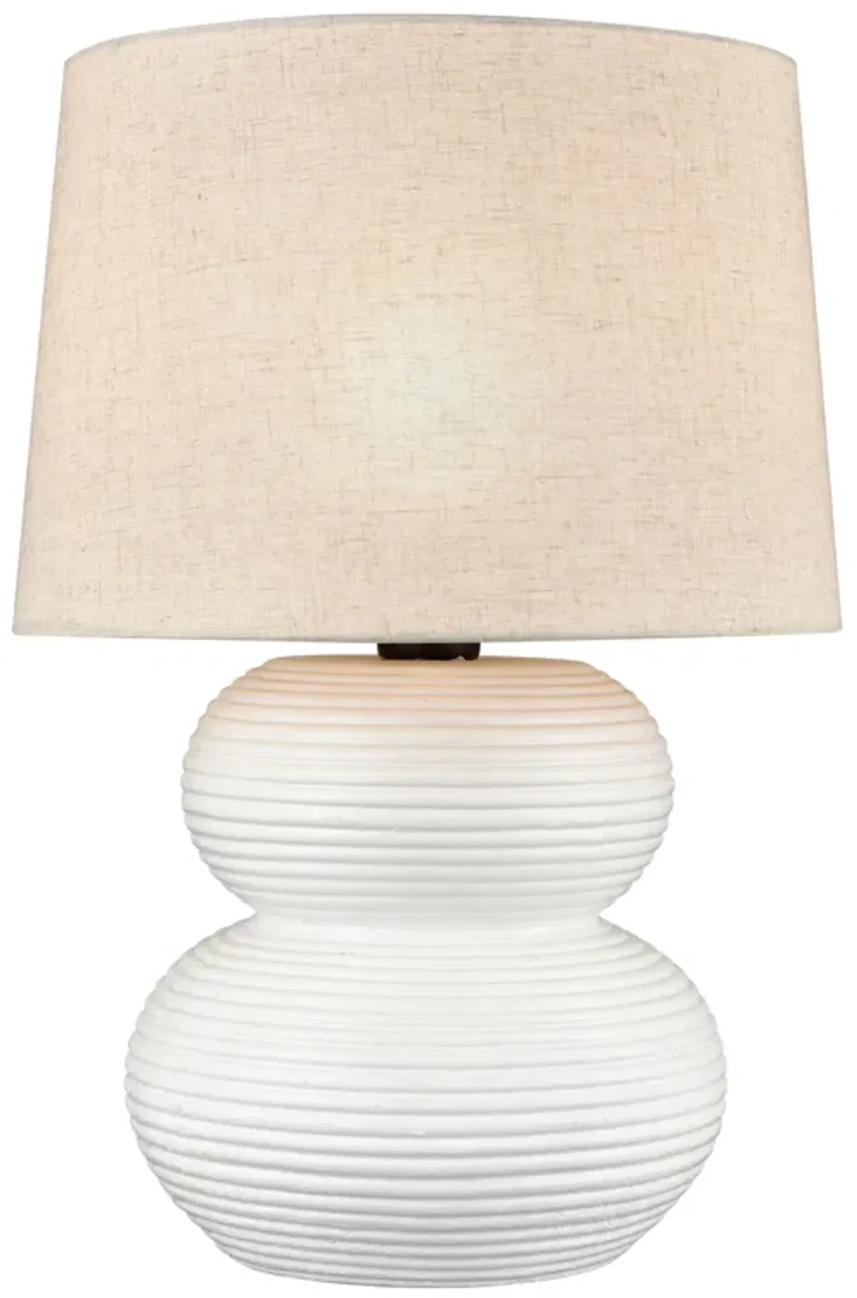 Phillipa 25" High 1-Light Outdoor Table Lamp - Matte White