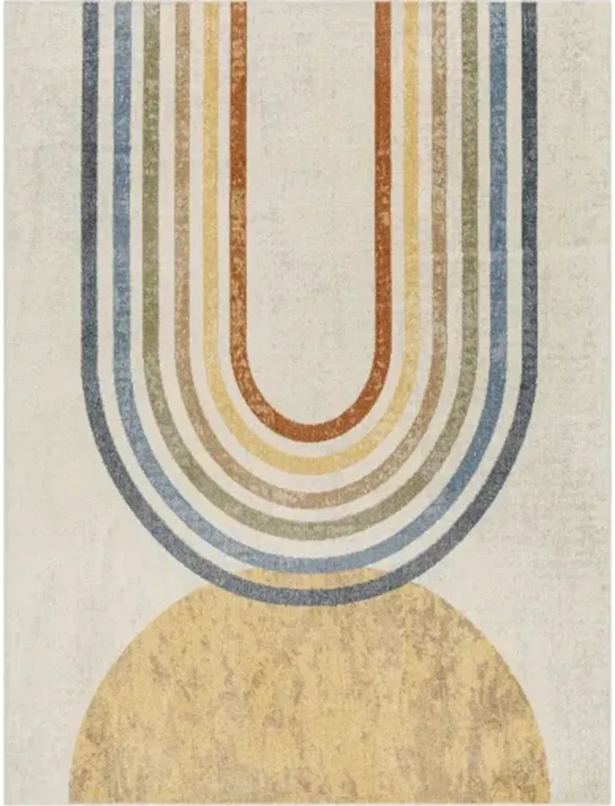 Lillian LLL-2314 2'7" x 7'3" Machine Woven Rug