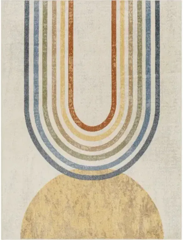 Lillian LLL-2314 2'7" x 7'3" Machine Woven Rug