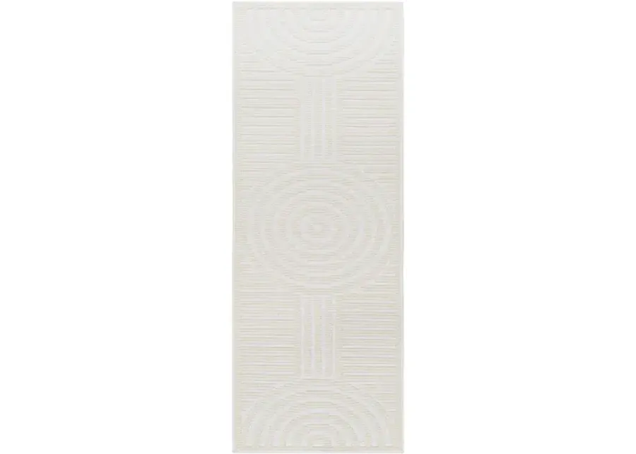 Lyna LYA-2312 5' x 7'2" Machine Woven Rug