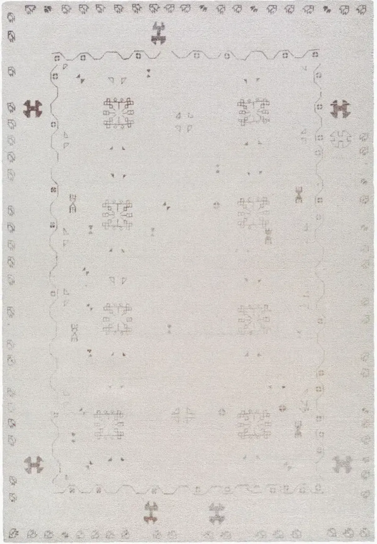 Unique 8' x 10' Handmade Rug